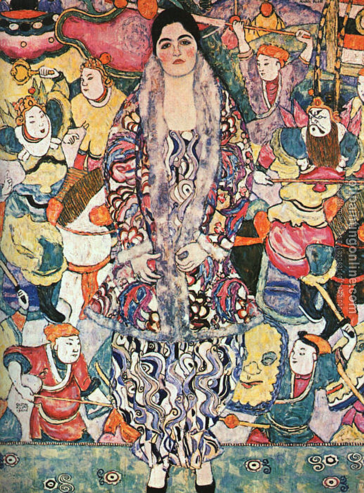 Klimt, Gustav - Oil On Canvas